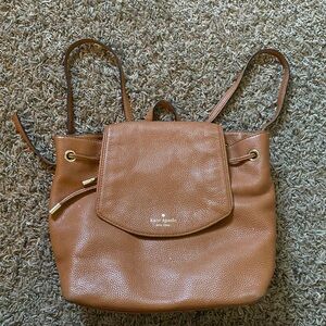 Kate Spade leather backpack